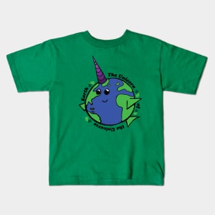 UniEarth - Earth = the unicorn of the universe Kids T-Shirt